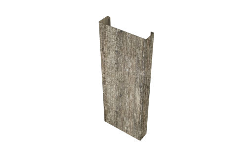 Полустолб для С8,С10 0,45 Print Elite с пленкой Nordic Wood TwinColor (L2,5)