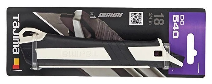 Нож закрытый с автофиксацией 18 мм Tajima Driver Cutter
