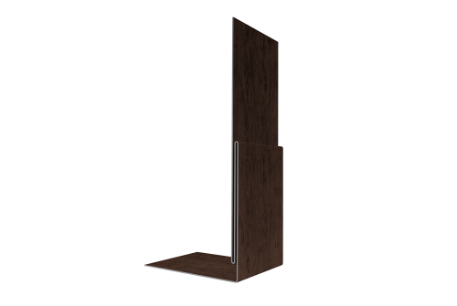 Планка приемная оконная Grand Line 0,45 Print-Double Premium Antique Wood (3м)
