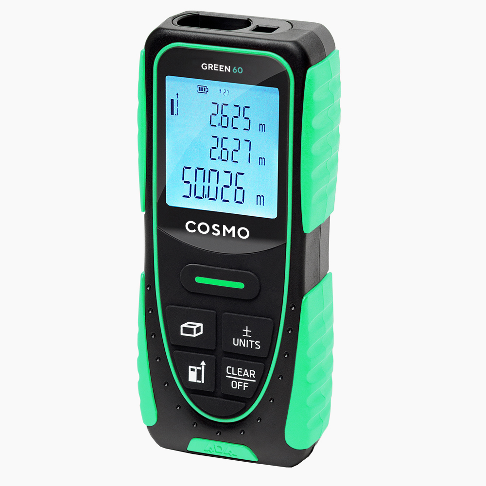 Лазерный дальномер ADA Cosmo 60 GREEN (с функцией уклономера)