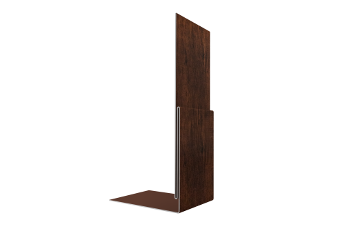 Планка приемная оконная Grand Line 0,4 Print Premium Cherry Wood Dark FTC (3м)