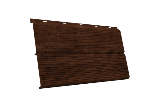 ЭкоБрус 0,345 Gofr Grand Line 0,45 Print Elite Cherry Wood TwinColor