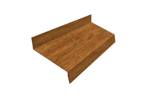 Отлив простой 70 Grand Line 0,45 Print Elite Golden Wood TwinColor (2м)