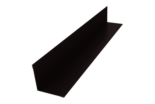 Угол внутренний 50х50 Grand Line 0,5 Satin Matt RAL 9005 черный (3м)