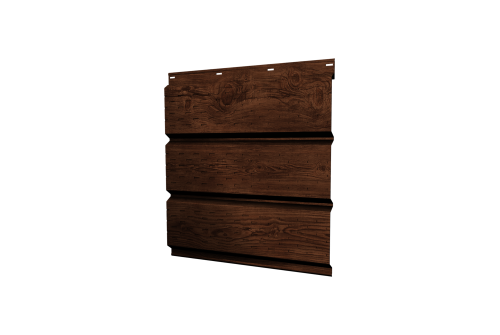 Софит металлический Классик Grand Line полная перфорация 0,45 Print Elite с пленкой Cherry Wood TwinColor