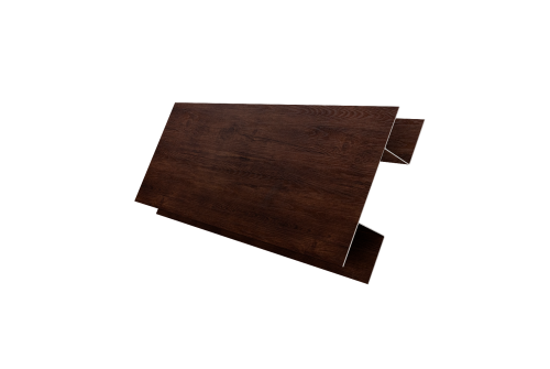 Планка H-образная Экобрус 0,45 Print Premium с пленкой Cherry Wood Fresh TwinColor (3м)