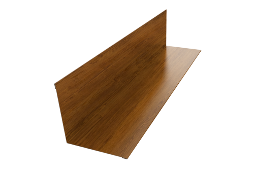 Угол внутренний 110х110 Grand Line 0,45 Print-Double Elite Golden Wood (3м)
