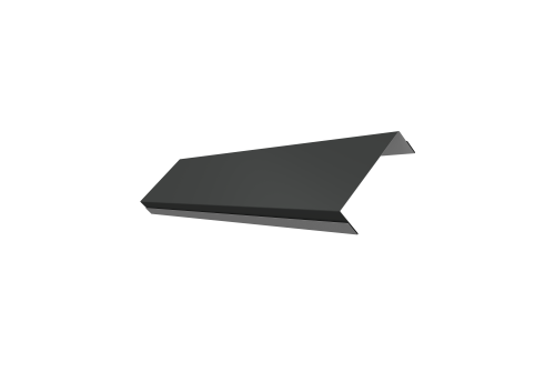 Ламель обратная 100 забора жалюзи Texas Grand Line 0,5 Satin RAL 7016 антрацитово-серый