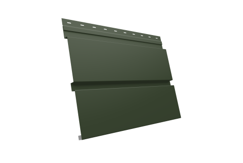 Квадро Брус Grand Line 0,5 Satin Matt TX с пленкой RAL 6020 хромовая зелень