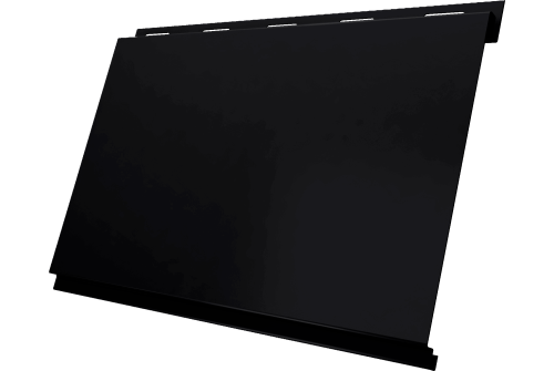 Вертикаль 0,2 classic Grand Line 0,45 PE-Double с пленкой RAL 9005 черный