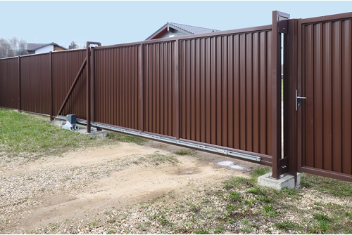 Калитка Estet 2,0х1 RAL 8017