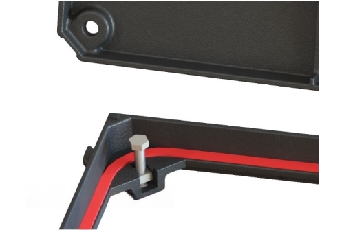 Люк чугунный квадратный Aquastok Sunrise 650 С250 (56501)