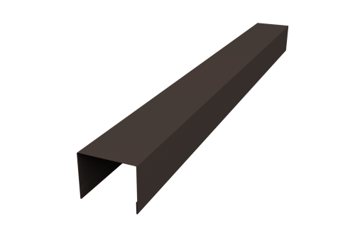 Крышка для забора жалюзи Palermo Grand Line 0,5 Atlas X RR 32 темно-коричневый (3м)