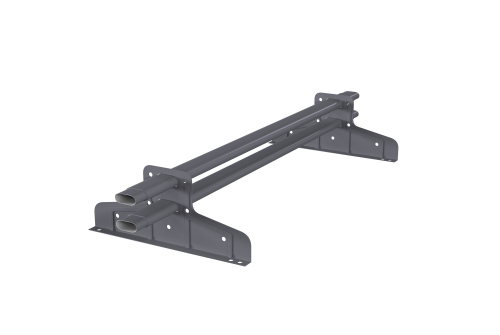 Снегозадержатель Стандарт Т4 d 40х20 RAL 7004 (1м)