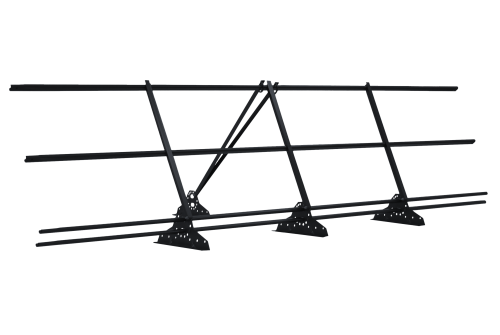 Ограждение кровельное со снегозадержателем на фальц Grand Line 0,9х3м RAL 7024