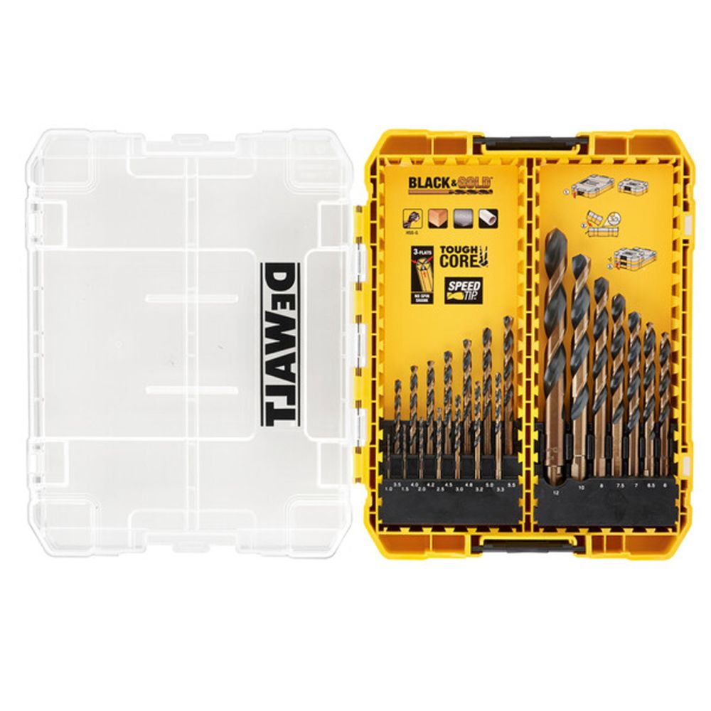 Набор сверл по металлу DeWalt DT70755-QZ HSS-R (21 шт)