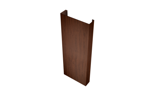 Полустолб для С8,С10 0,45 Print Elite с пленкой Choco Wood TwinColor (L2,5)