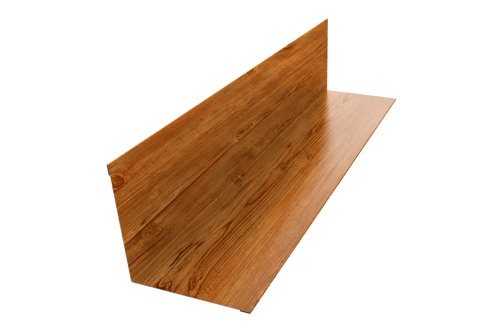 Угол внутренний 110х110 Grand Line 0,45 Print Elite Golden Wood TwinColor (2м)