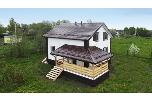 Сайдинг Natural-брус Grand Line Standart белый (3,0м)