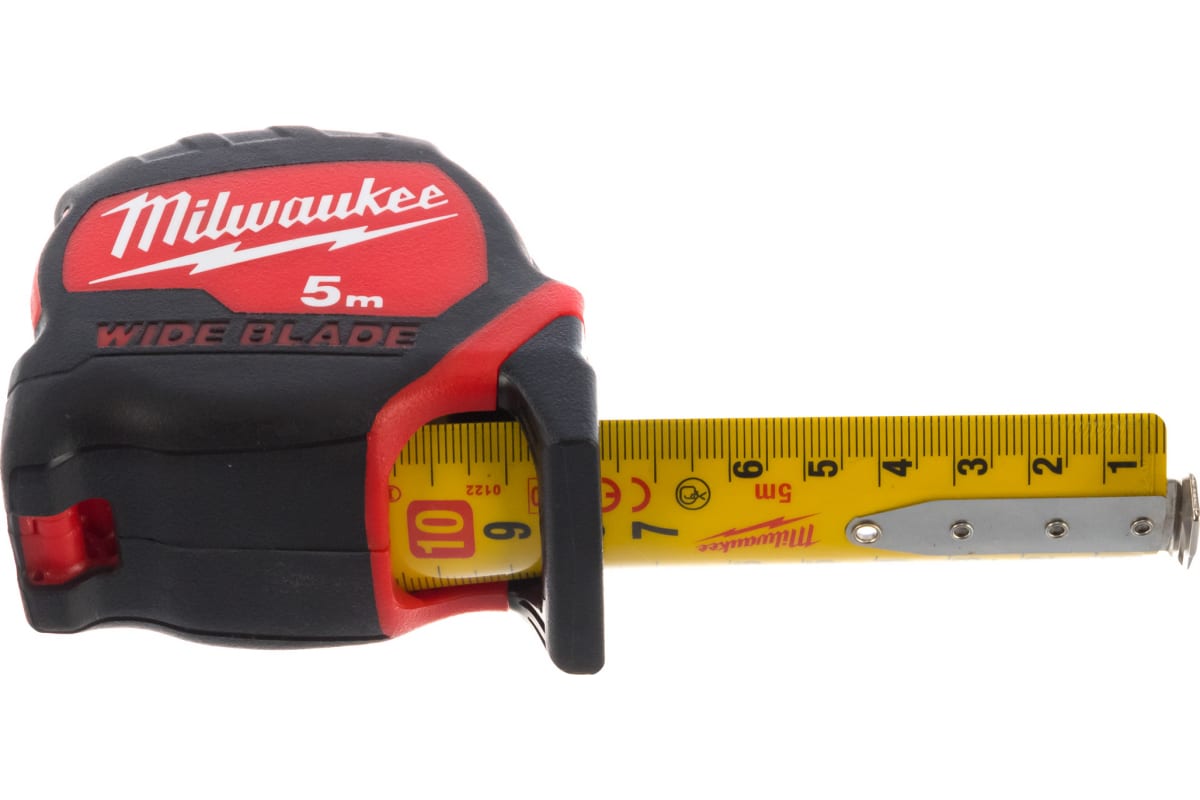 Рулетка с широким полотном Milwaukee Premium 5м х 33мм