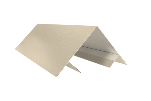 Планка угла внешнего составная верхняя 0,45 Print Elite Milky Wood TwinColor (3м)