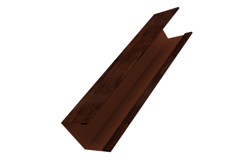 Крышка для забора жалюзи Milan Slim Grand Line 0,45 Print Elite Cherry Wood TwinColor (3м)