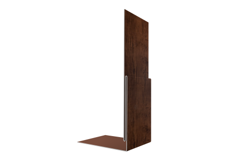 Планка приемная оконная Grand Line 0,45 Print Premium Cherry Wood Fresh TwinColor (3м)