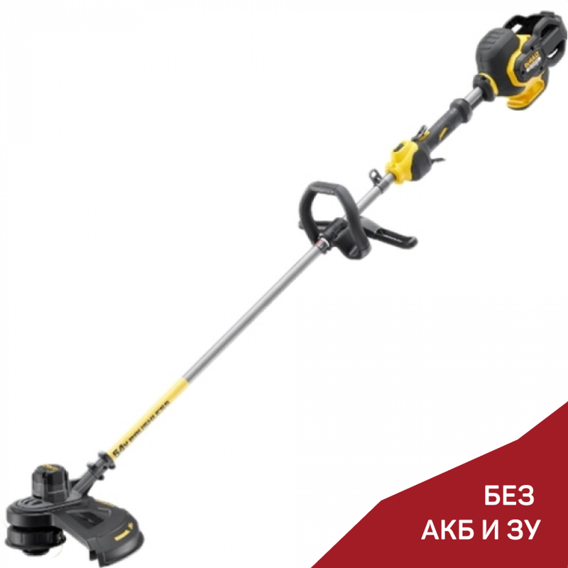 Триммер аккумуляторный с ножом и леской DeWalt DCM571N-XJ