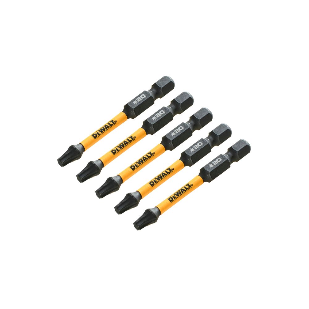 TX20 57 мм биты для шуруповерта Extreme FlexTorq (5 шт)