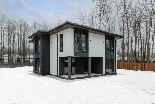 Кликфальц Grand Line 0,5 Satin Matt с пленкой на замках RAL 7024 мокрый асфальт