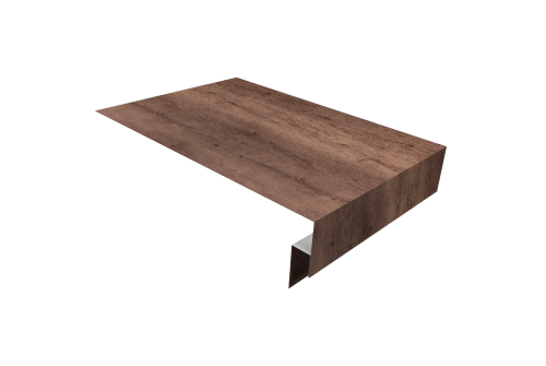 Планка околооконная сложная 250х50х12 (j-фаска) Grand Line 0,45 Print Premium Almond Wood Fresh (3м)