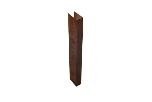 Стойка для забора жалюзи Texas (для калиток и ворот) Grand Line 0,45 Print Premium Cherry Wood Fresh TwinColor (2м)