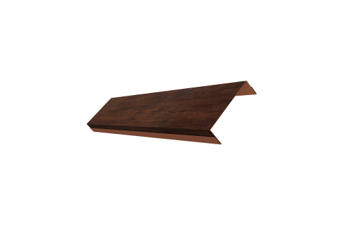 Ламель обратная 100 забора жалюзи Texas Grand Line 0,45 Print Premium Cherry Wood Dark FTC
