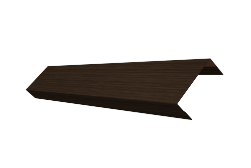 Ламель обратная 50 забора жалюзи Texas Grand Line 0,45 Print Elite Coffee Wood TwinColor
