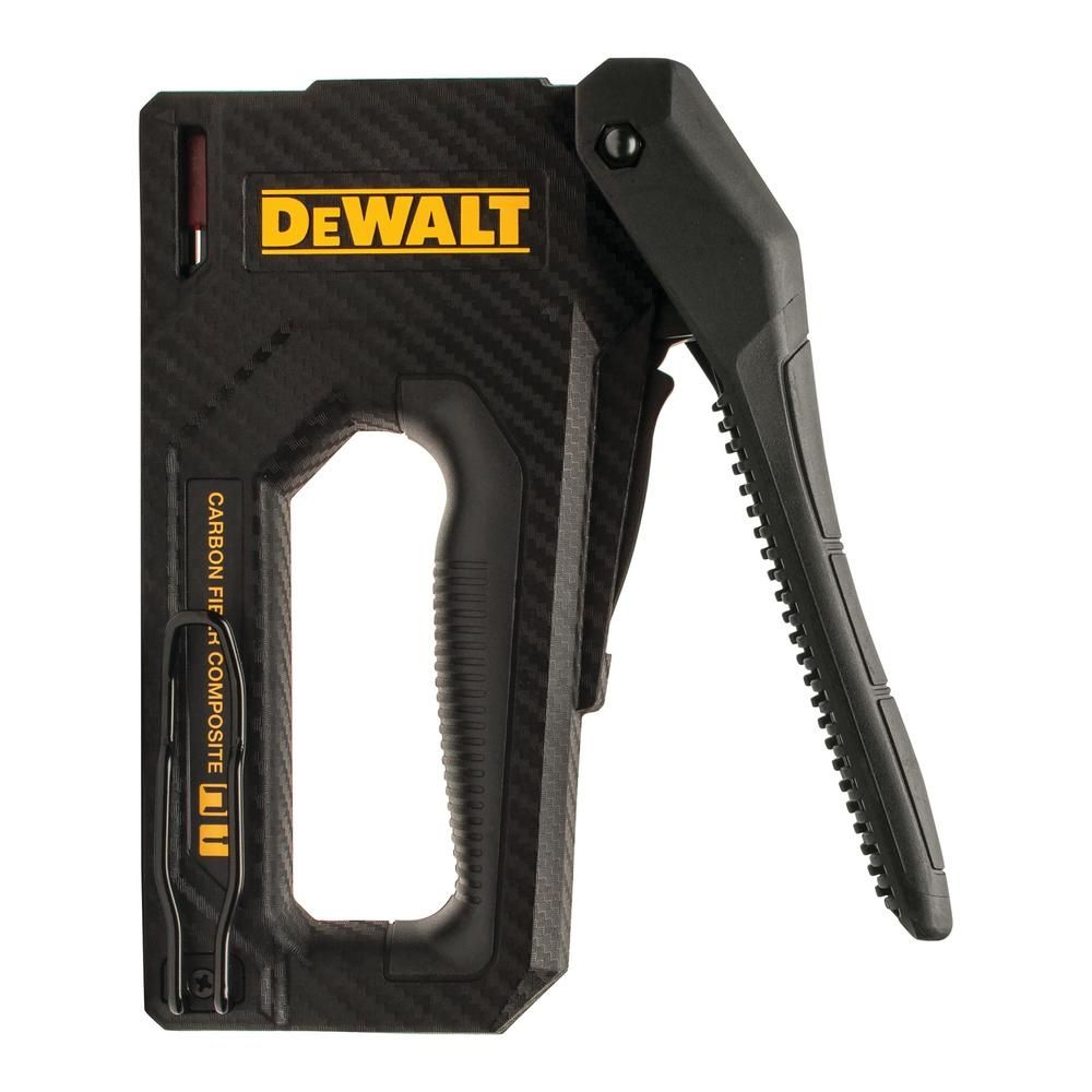 Степлер DeWalt с корпусом из углеволокна