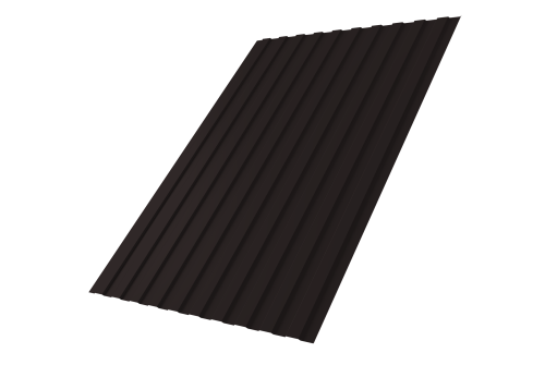 Профнастил С8B v01 Grand Line 0,45 Drap TX RAL 9005 черный