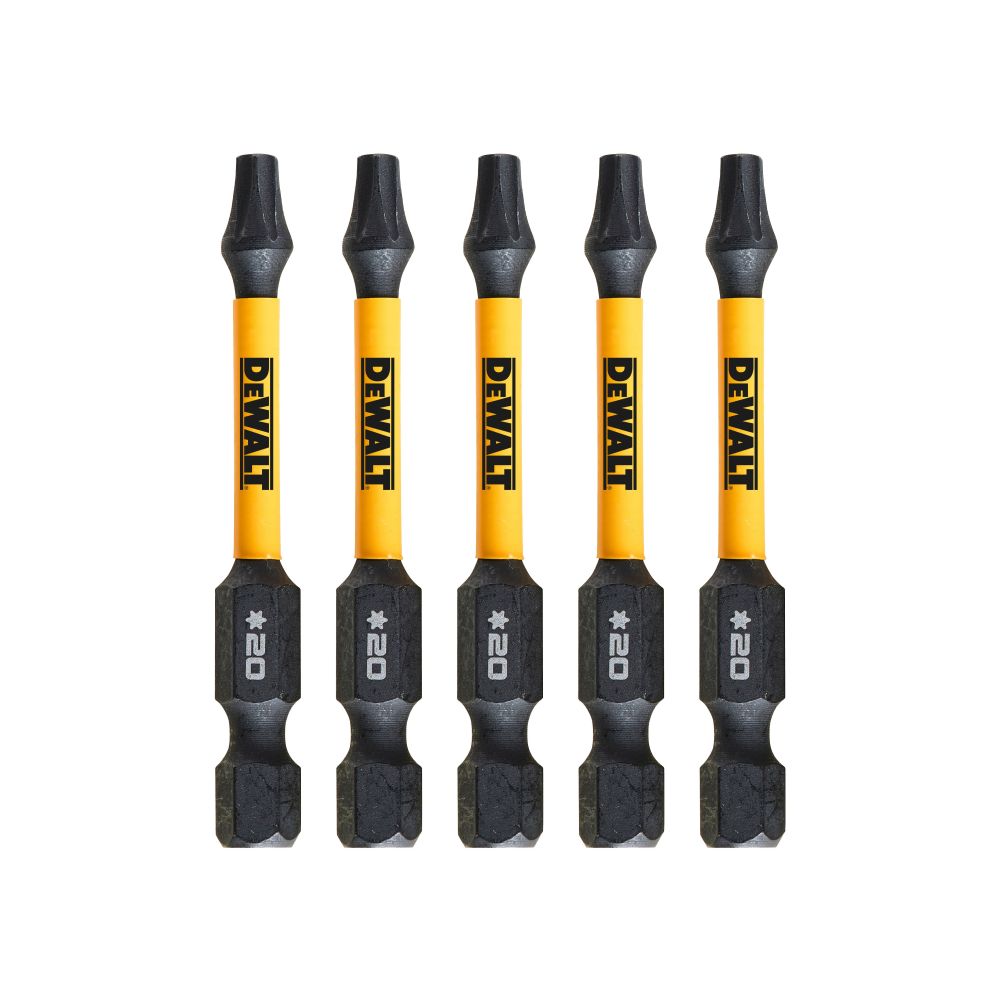 TX20 57 мм биты для шуруповерта Extreme FlexTorq (5 шт)