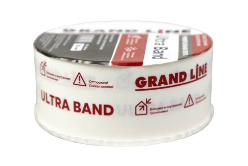 Лента односторонняя универсальная высокопрочная Grand Line Ultra Band 60ммх25м