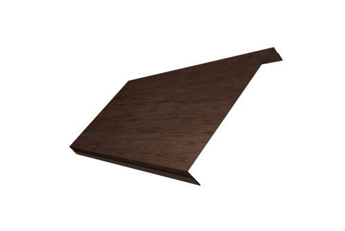 Ламель обратная 200 забора жалюзи Texas Grand Line 0,45 Print Premium Antique Wood TwinColor
