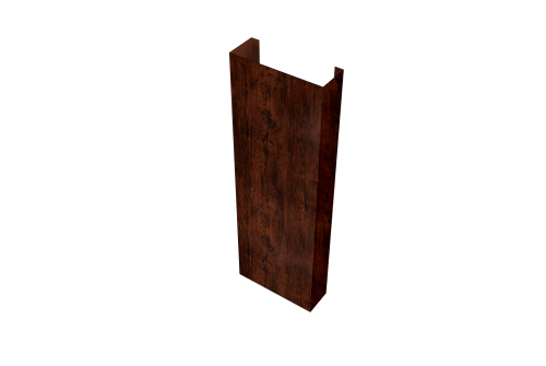 Полустолб для С20 0,45 Print Elite с пленкой Cherry Wood TwinColor (L3,0)