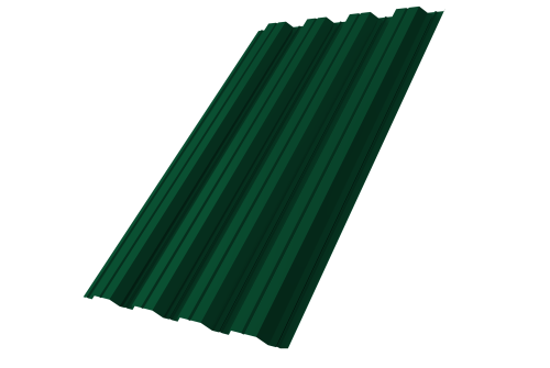 Профнастил НС44A Grand Line 0,5 Satin RAL 6005 зеленый мох