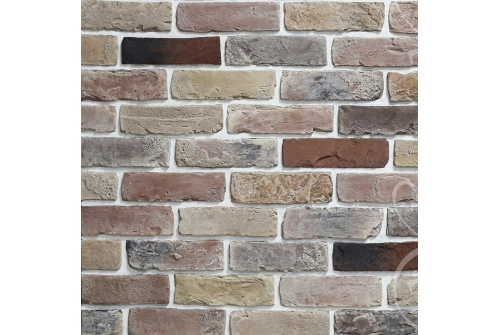 Рядовая плитка White Hills Design Рейн брик, тычок 348-91 с расшивкой 1,2 см