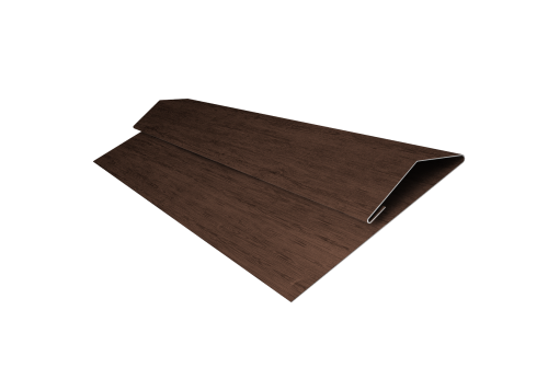 Планка стартово-финишная Экобрус Grand Line 0,45 Print-Double Premium Antique Wood (2м)