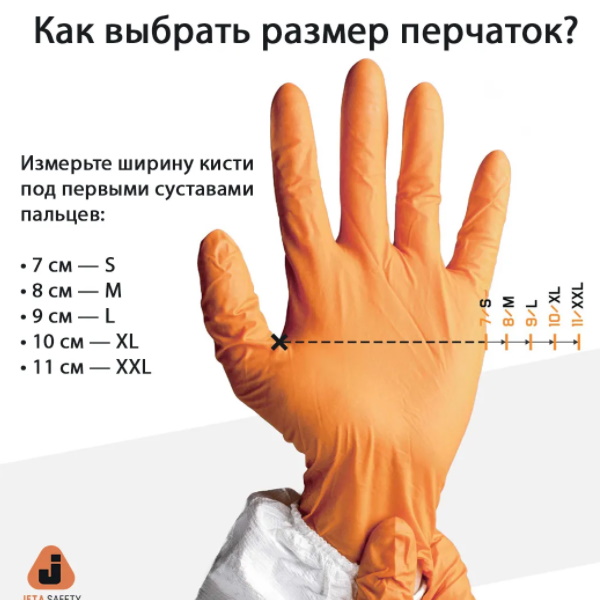 Перчатки c полиуретановым покрытием Jeta Safety 9/L черные