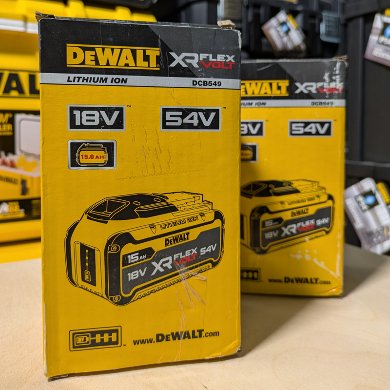 Аккумулятор DeWalt Flexvolt 18/54V 15.0 Ач