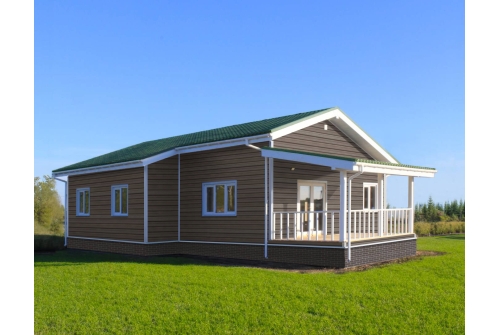 Сайдинг Natural-брус Grand Line Tundra рябина (3,0м)