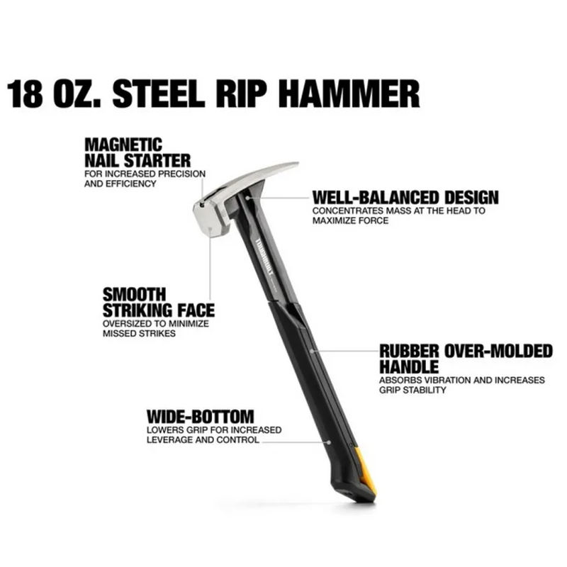 Молоток универсальный Toughbuilt 18oz TB-H1-1R-S18