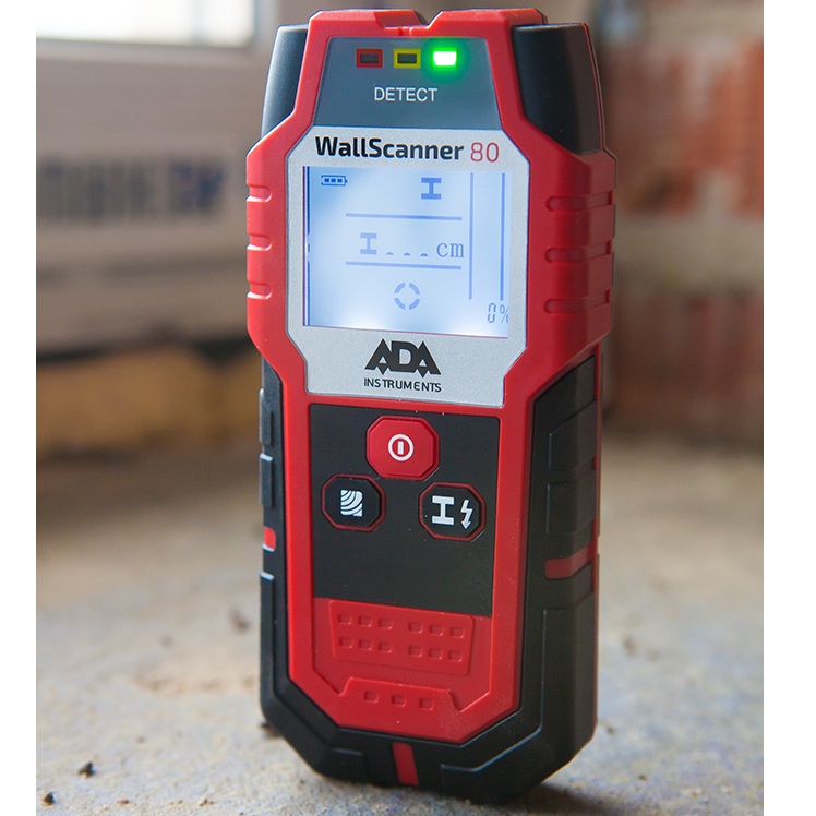 Детектор металла, проводки и дерева ADA Wall Scanner 80
