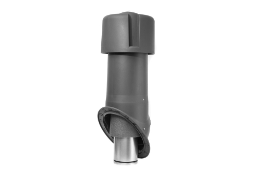 Комплект Krovent Seam 125 изолированный серый