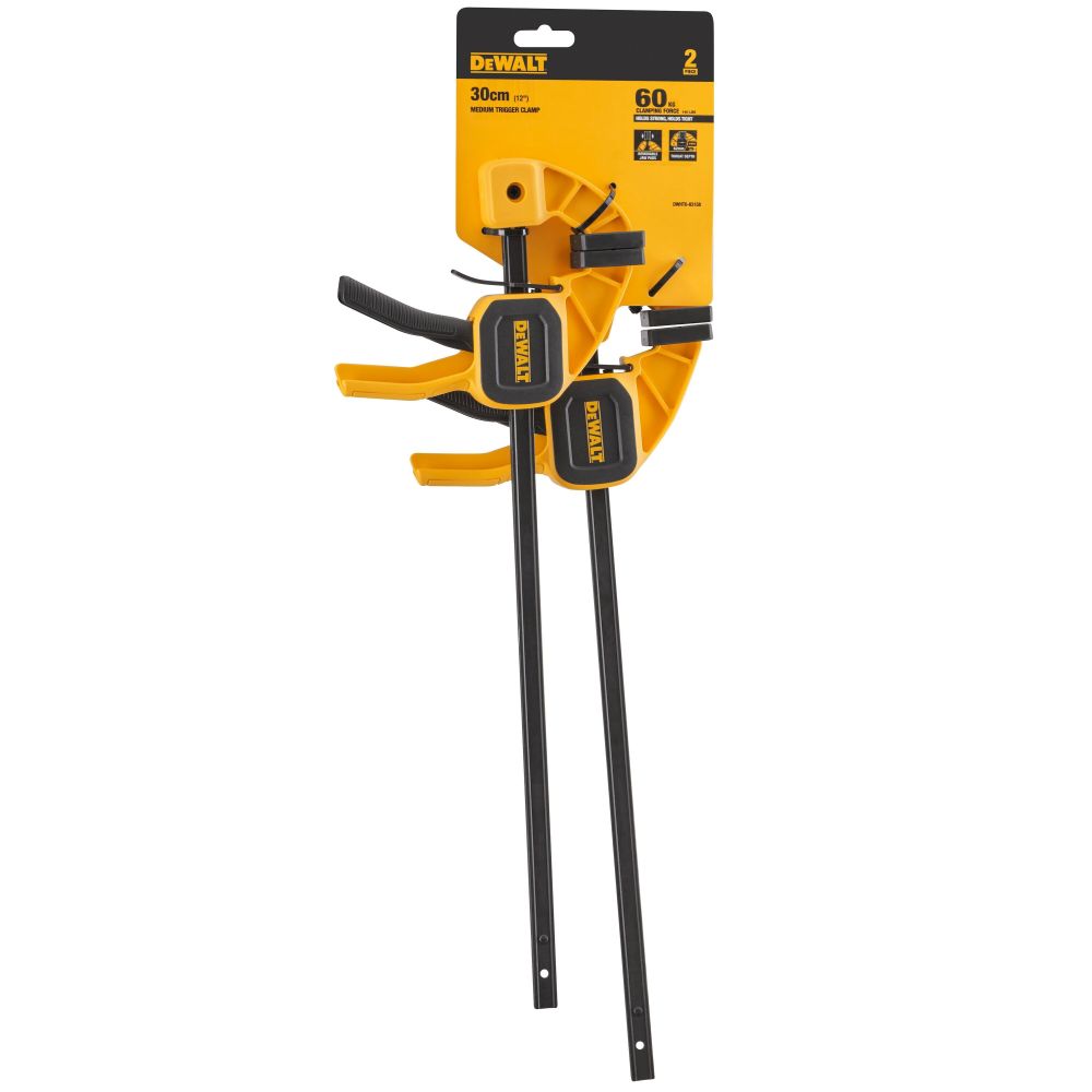 Струбцина быстрозажимная DeWalt 300 мм (2 шт)